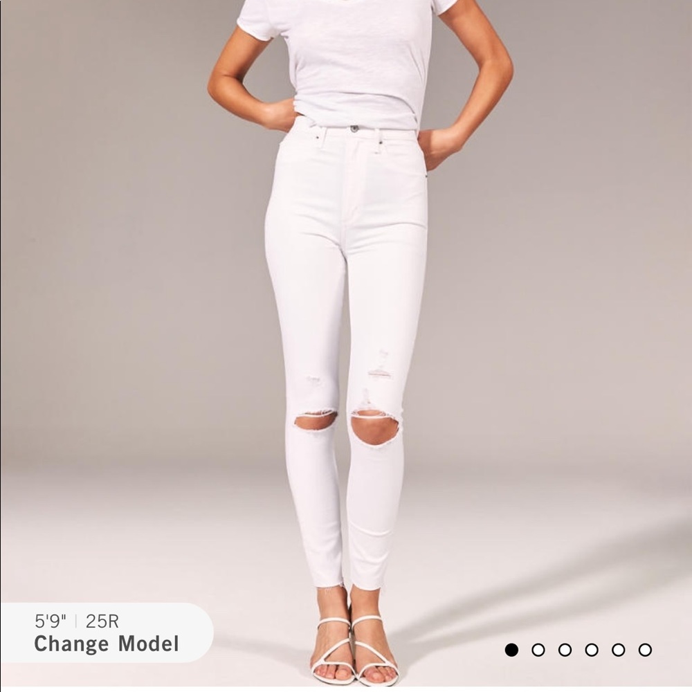 A+F Ultra High Rise Super Skinny Ankle Jeans ✨NWT